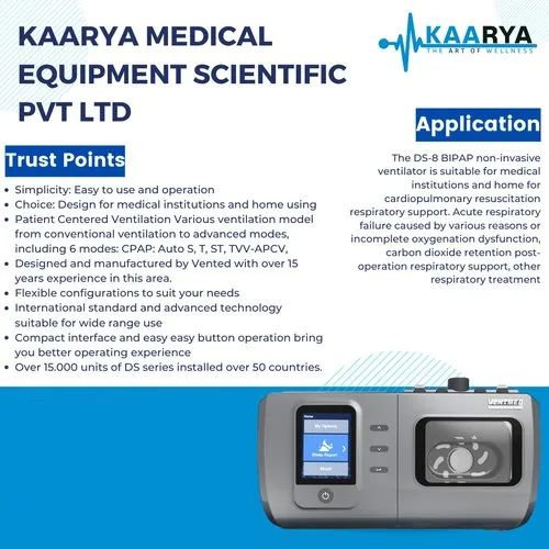 Kaarya DS-8 BiPAP Machine For Hospital