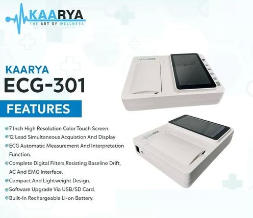 Kaarya KAA 301 ECG Machine For Hospital, Clinical