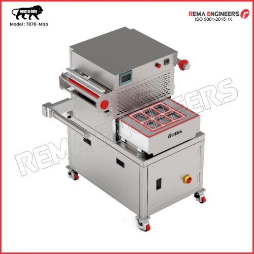Semi Automatic Map Tray Sealing Machine
