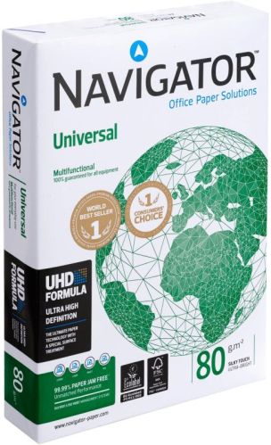 Navigator a4 Copy Paper, Pulp Material : Wood Pulp for Navigation Use