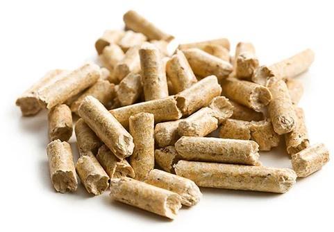 Wood Biomass Pellets, Color : Brown