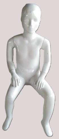 Fiber Boy Sitting Full Body Dummy, Gender : Male