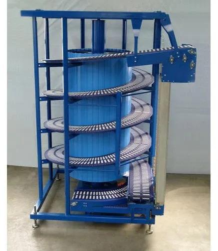 Spiral Material Handling Conveyors, Roller Material : Stainless Steel