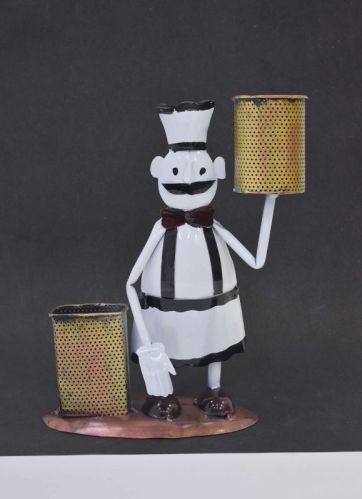 Polished Hotel Chef Show Piece, Color : White