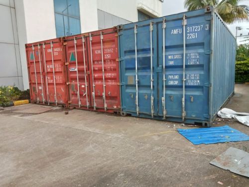 Multicolor Mild Steel Used Shipping Container