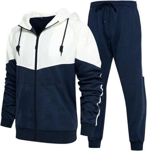 Plain Mens Tracksuit, Fabric Material : Cotton Blend