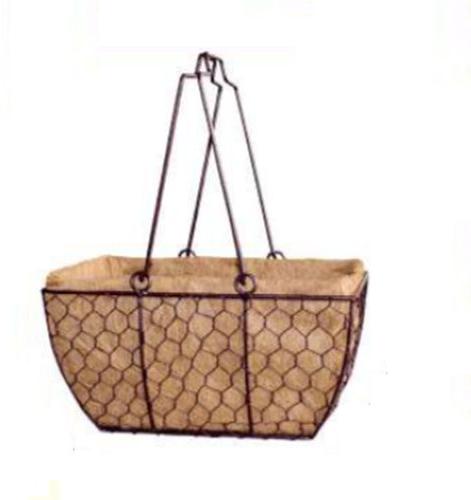 Coir Designer Planter With Detachable Handle, Portable Style : Standing
