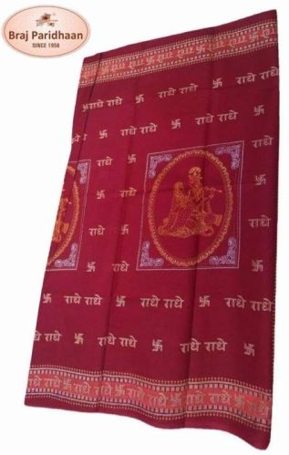 Braj Paridhaan Cotton Radhey Printed Dupatta Festive Wear