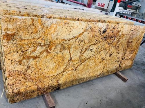 Alaska Gold Granite Slab, Shape : Rectangular