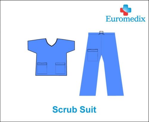 Euromedix Healthcare SMS Fabric Disposable Scrub Suit, Gender : Unisex