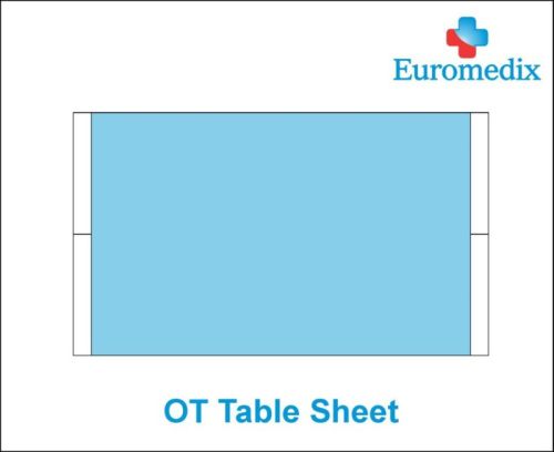 Plain SMMS Nonwoven Fabric OT Table Sheet, Technics : Machine Made