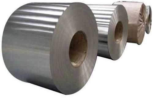 Silver Tinplate Coil, For Industrial, Width : 600-1000mm