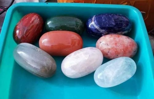 Polished Agate Stone Pebbles For Making Jewellery, Healing