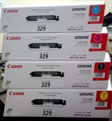 Canon 329 Toner Cartridge Set, For Printers Use, Feature : Fast Working, High Quality, Long Ink Life