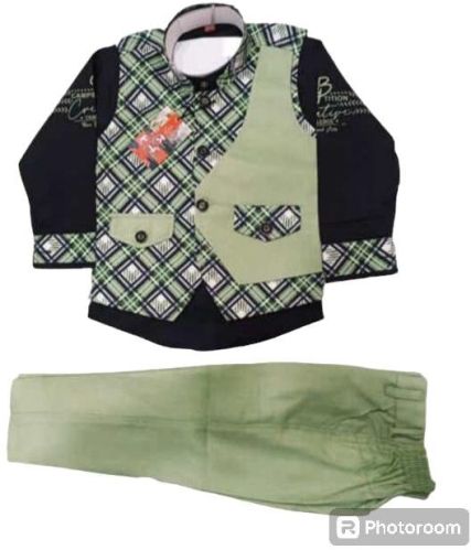 Boys 3 Piece Party Wear Suit, Feature : Comfortable, Nice Pattern