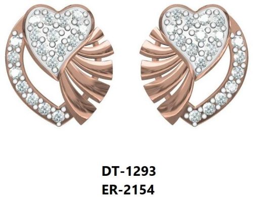 Polished ER-2154 Ladies Gold Earring, Color : Yellow