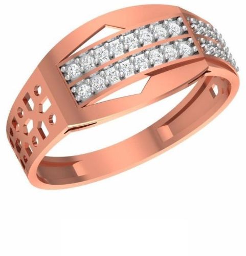 R-SJGR-2241 Mens Rose Gold Ring, Occasion : Party, Wedding