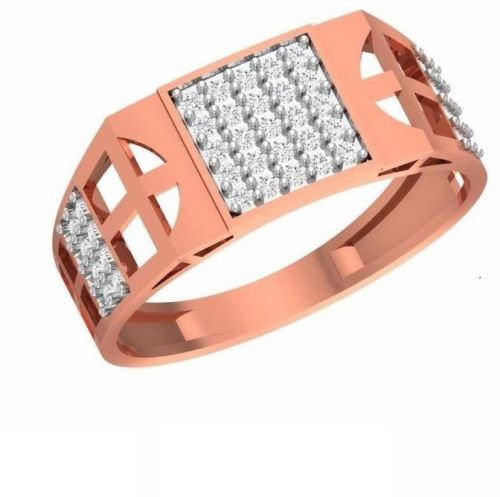 R-SJGR-2250 Mens Rose Gold Ring, Occasion : Party, Wedding