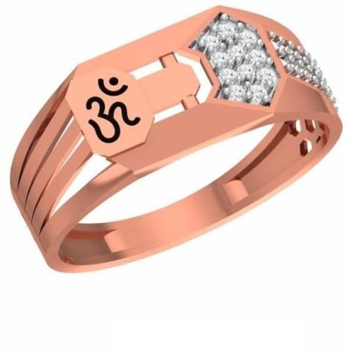 R-SJGR-2253 Mens Rose Gold Ring, Occasion : Party, Wedding