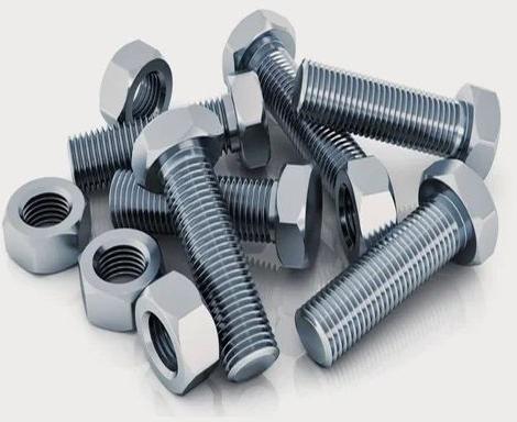 Polished Stainless Steel Bolts, Color : Silver