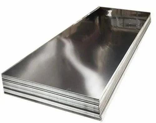 Polished Stainless Steel Sheet, Length : 6-7ft