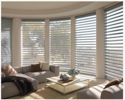 Plain Horizontal Bamboo Window Blinds