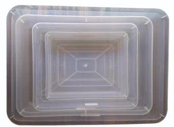 Soft Disposable Plastic Food Container, Color : Transparent