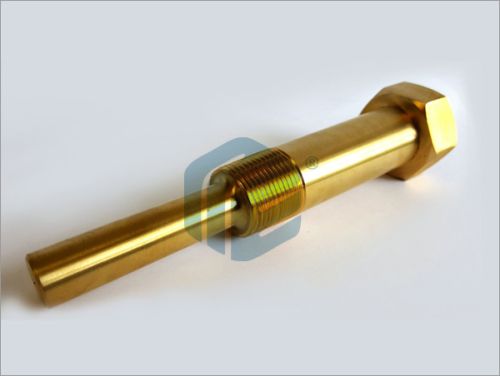 Polished Brass Customized Components, Color : Golden