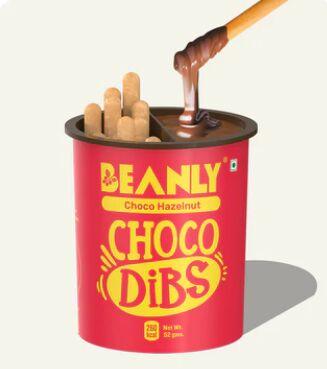 Beanly Choco-Hazelnut Dibs, Certification : FSSAI Certified