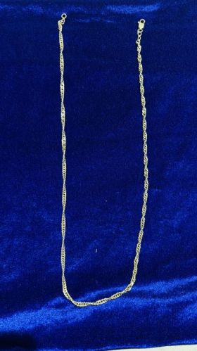 Polished Silver Rolo Chain, Packaging Type : Plastic Packet