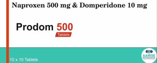 Aarise Pharmaceuticals Naproxen Domperidone Tablets