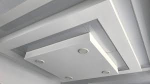 Plain Gypsum False Ceiling for Roofing Decoration Restaurant