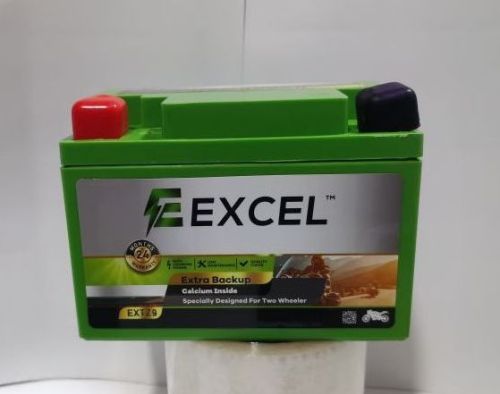 3kg Excel EX-TZ9 Bike Battery For Automobile Industry