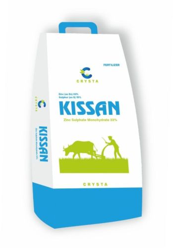 CRYSTA Powder Kissan-Zinc Sulphate Monohydrate 33% For Agriculture, Foliar Fertilizer