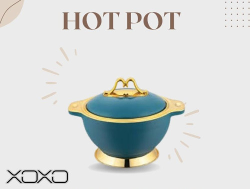 Color Coated Plastic Hot Pot, Shape : Round