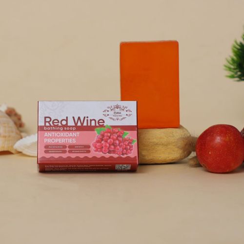 Caraa Vegetable Glycerin 100gm Red Wine Soap For Skin Care
