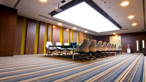 PVC Brown Iceil Translucent Stretch Ceiling, Finishing : Polished