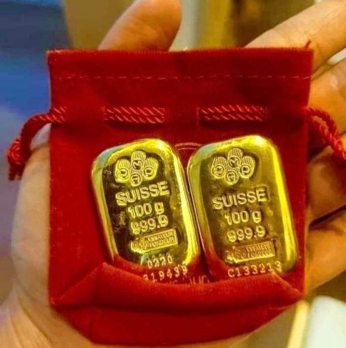 Suisse Gold Bullion Bars For Jewellery