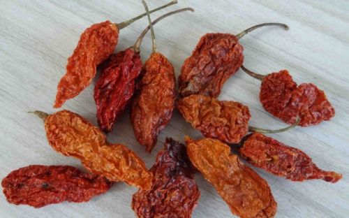 Dried Bhut Jolokia Red Chilli For Cooking