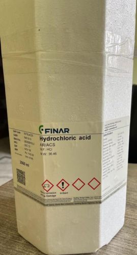 Hydrogen Chlorine Hydrochloric Acid, Form : Liquid