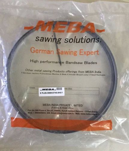 MEBA E Plus 3000X27X0.9X57 Mm Bimetal Band Saw Blade