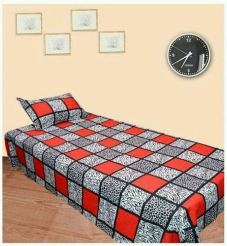 Printed Cotton Bajaj Casement Bed Sheets For Home, Hotel