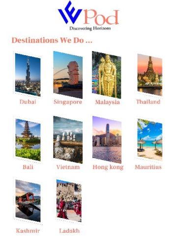 International tour packages