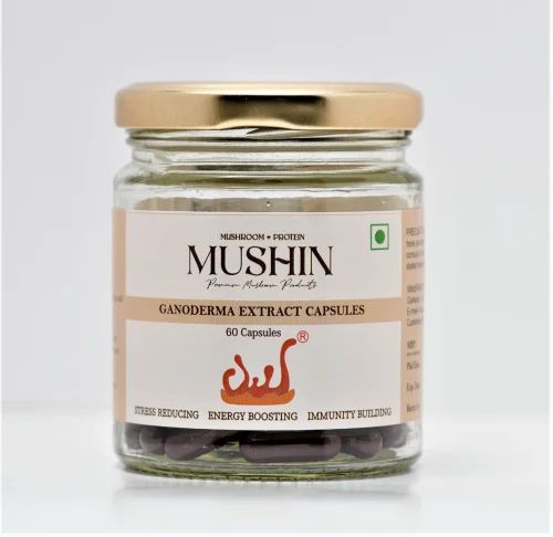 Ganoderma (Reishi ) Mushroom Extract Powder Capsules