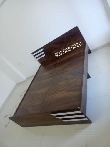 5/6 Queen Size Non Storage Bed In Brown Colour