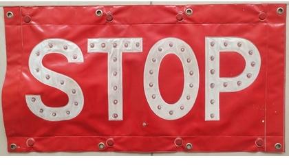 LAKSHMI BRAND Night Vision LED Safety Banner Flag