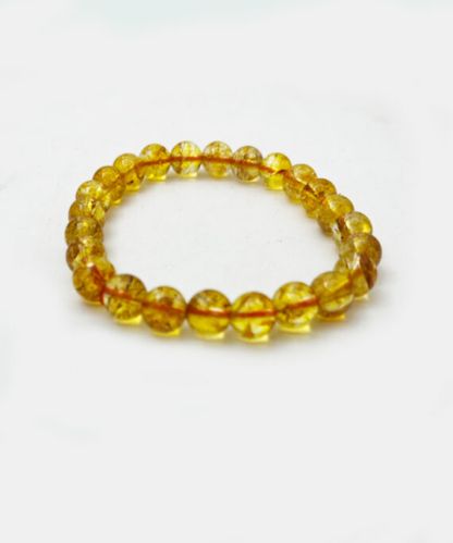 8mm Citrine Bracelet, Gender : Female