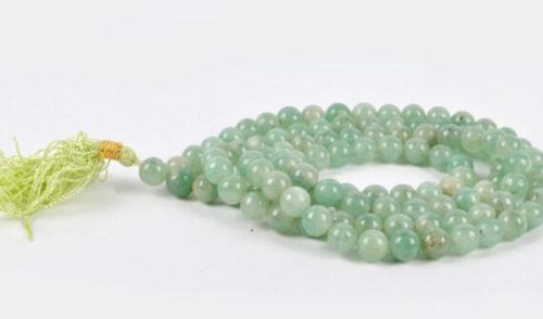 Polished Green Aventurine Jap Mala For Japa