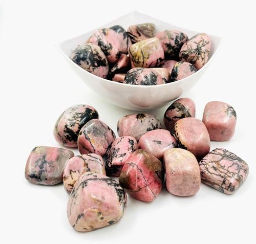 Polished Rhodonite Tumbled Stone