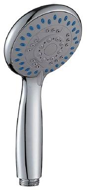 Kilobazar Polished Stainless Steel Hand Shower, Shape : Round